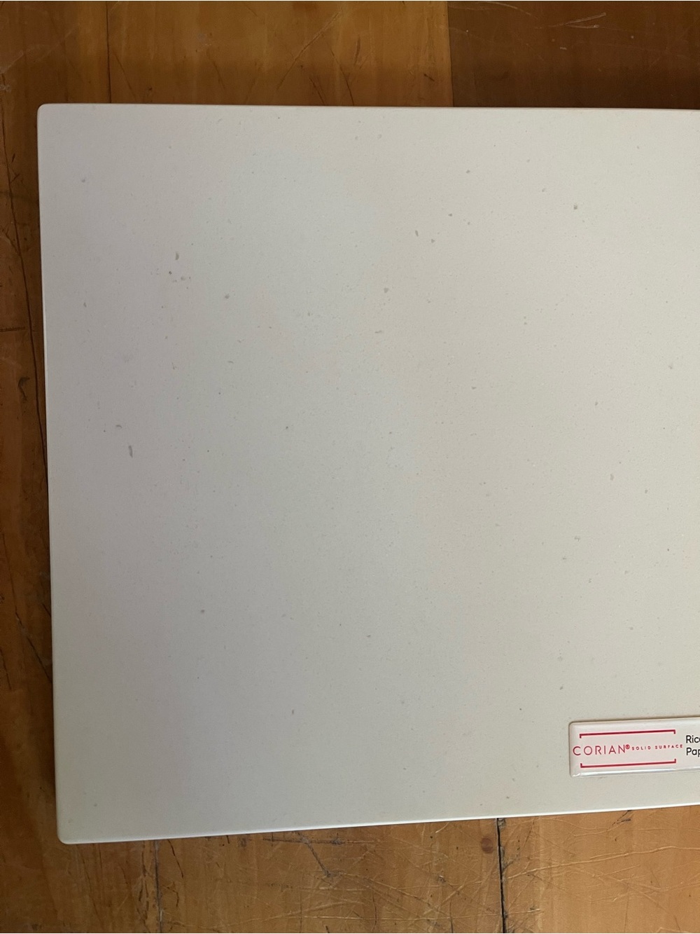 Corian solid surface 9.5” square - Picture 3 of 4